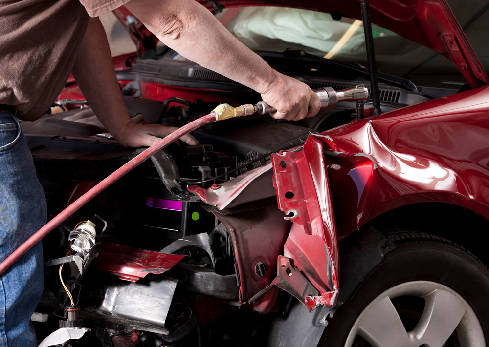 Jace Auto Body Repair shop with equipment and workstations.